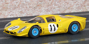 Scalextric C2787 Ferrari 330 P4 (Ferrari 412 P) - #11 Equipe Nationale Belge. DNF, Spa 1000 Kilometres 1967. Willy Mairesse / Jean Beurlys - 01