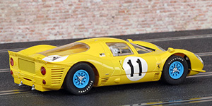 Scalextric C2787 Ferrari 330 P4 (Ferrari 412 P) - #11 Equipe Nationale Belge. DNF, Spa 1000 Kilometres 1967. Willy Mairesse / Jean Beurlys - 02