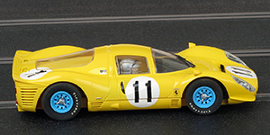Scalextric C2787 Ferrari 330 P4 (Ferrari 412 P) - #11 Equipe Nationale Belge. DNF, Spa 1000 Kilometres 1967. Willy Mairesse / Jean Beurlys - 05