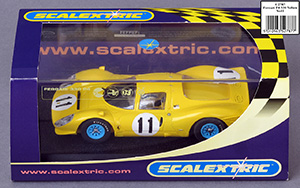 Scalextric C2787 Ferrari 330 P4 (Ferrari 412 P) - #11 Equipe Nationale Belge. DNF, Spa 1000 Kilometres 1967. Willy Mairesse / Jean Beurlys - 09