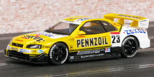 Scalextric C2801 Nissan Skyline GTR - #23 Pennzoil / Zexel. Japanese GT Championship 2001. Erik Comas / Masami Kageyama - 01