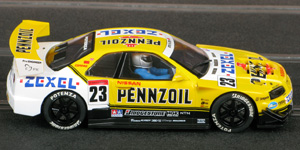 Scalextric C2801 Nissan Skyline GTR - #23 Pennzoil / Zexel. Japanese GT Championship 2001. Erik Comas / Masami Kageyama - 05