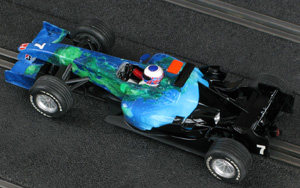 Scalextric C2817 Honda F1 2007 (RA107) - #7 myearthdream.com. Jenson Button 2007 - 08