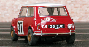 Scalextric C2919 Morris Mini Cooper S - #37. Winner, Monte Carlo Rally 1967. Paddy Hopkirk, Henry Liddon - 04