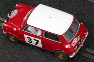 Scalextric C2919 Morris Mini Cooper S - #37. Winner, Monte Carlo Rally 1967. Paddy Hopkirk, Henry Liddon - 08