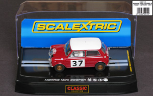Scalextric C2919 Morris Mini Cooper S - #37. Winner, Monte Carlo Rally 1967. Paddy Hopkirk, Henry Liddon - 12