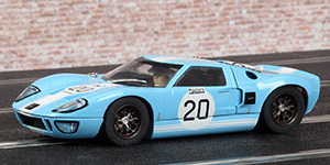 Scalextric C2940 Ford GT40 - No.20 Masters Racing Series 2007. Alain Schlesinger / Jean-Claude Andruet - 01