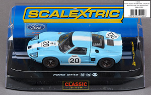 Scalextric C2940 Ford GT40 - No.20 Masters Racing Series 2007. Alain Schlesinger / Jean-Claude Andruet - 06