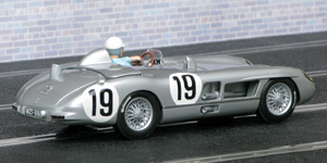 Scalextric C3024 Mercedes-Benz 300 SLR - No19. DNF (withdrawn), Le Mans 24hrs 1955. Juan Manuel Fangio / Stirling Moss - 02