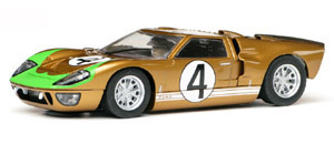 Scalextric C3026 Ford GT40 mk2 - #4. Le Mans 24hrs 1966. Mark Donohue, Paul Hawkins