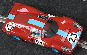 Scalextric C3028 Ferrari 330 P4 (412 P) - #23 Maranello Concessionaires. DNF, Le Mans 24 Hours 1967. Richard Attwood / Piers Courage - 07
