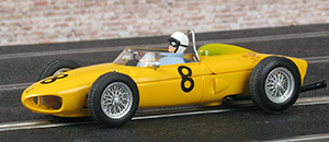 Scalextric C3033 Ferrari 156 - No.8 Scuderia Ferrari SpA SEFAC: 4th place, Belgian Grand Prix 1961. Olivier Gendebien