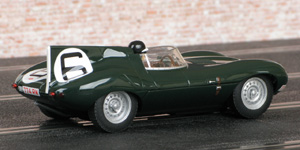 Scalextric C3034W Jaguar D-type - #6. Winner, Le Mans 24hrs 1955 - 02