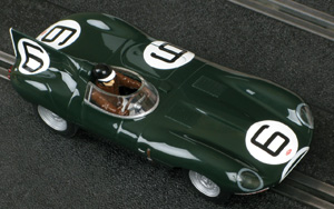 Scalextric C3034W Jaguar D-type - #6. Winner, Le Mans 24hrs 1955 - 07