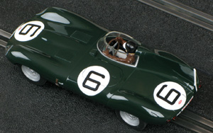 Scalextric C3034W Jaguar D-type - #6. Winner, Le Mans 24hrs 1955 - 08