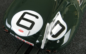 Scalextric C3034W Jaguar D-type - #6. Winner, Le Mans 24hrs 1955 - 09
