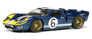 Scalextric C3097 Ford GT40 mk2 - #6. Le Mans 24hrs 1966. Mario Andretti, Lucien Bianchi
