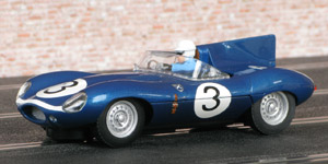 Scalextric C3205 Jaguar D-type - #3. Winner, Le Mans 24hrs 1957 - 01