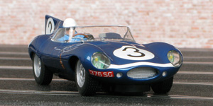 Scalextric C3205 Jaguar D-type - #3. Winner, Le Mans 24hrs 1957 - 03