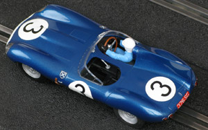 Scalextric C3205 Jaguar D-type - #3. Winner, Le Mans 24hrs 1957 - 08