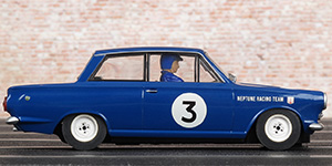 Scalextric C3210 Ford Lotus Cortina mk1 - #3 Neptune Racing Team. Jim McKeown 1964-1966 - 05