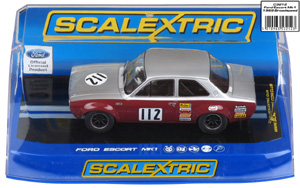 Scalextric Ford Escort mk1 1300 GT - #112, Team Broadspeed. DNF, British Saloon Car Championship, Mallory Park 1969, John Fitzpatrick - 12