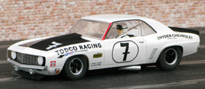 Scalextric C3221 Chevrolet Camaro - #7 Todco Racing. Craig Fisher, Trans Am 1969
