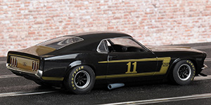 Scalextric C3230 Ford Mustang Boss 302 - No.11. Built by Kar Kraft for Trans-Am 1969. Modified for NASCAR GT by Smokey Yunick. DNF, NASCAR GT Talladega 1969 driven by Bunkie Blackburn - 02