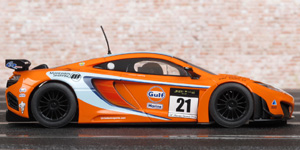 Scalextric C3287 McLaren MP4-12C GT3 - #21 Gulf Marine. 3rd place, Macau GT Cup 2011. Danny Watts - 05