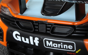 Scalextric C3287 McLaren MP4-12C GT3 - #21 Gulf Marine. 3rd place, Macau GT Cup 2011. Danny Watts - 09