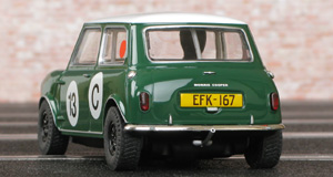Scalextric C3302 Morris Mini Cooper S - #13. Winner, 1966 Gallaher 500, Mount Panorama, Bathurst. Bob Holden / Rauno Aaltonen - 04