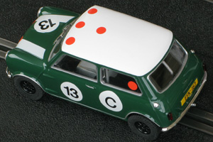 Scalextric C3302 Morris Mini Cooper S - #13. Winner, 1966 Gallaher 500, Mount Panorama, Bathurst. Bob Holden / Rauno Aaltonen - 08