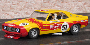 Scalextric C3314 1969 Chevrolet Camaro - No.51 Lipton's. Picko Troberg Racing, Swedish Saloon Championship 1971, Picko Troberg - 01