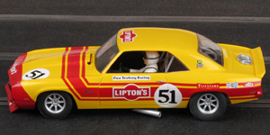 Scalextric C3314 1969 Chevrolet Camaro - No.51 Lipton's. Picko Troberg Racing, Swedish Saloon Championship 1971, Picko Troberg - 06