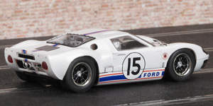 Scalextric C3315 Ford GT40 - #15 Ford France. DNF, Le Mans 24 Hours 1966. Guy Ligier / Bob Grossmann - 02