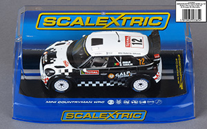 Scalextric C3385 Mini Countryman WRC - #12 Galp. Armindo Araujo WRT. 10th place, Rallye Monte-Carlo 2012. Armindo Araujo / Miguel Ramalho - 09