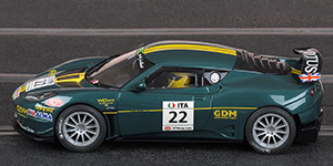 Scalextric C3427 Lotus Evora GT4 - #22, GDM Costruzioni. Scuderia Giudici, GT4 European Cup, Silverstone 2011, Stefano D'Aste - 03