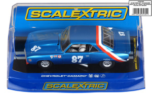 Scalextric C3430 - 1969 Chevrolet Camaro. #87 Jerry Petersen, Trans-Am 1972 - 12