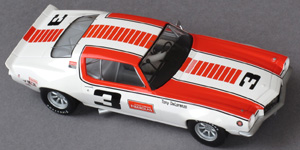 Scalextric C3431 - 1970 Chevrolet Camaro. #3 Team Owens Corning. Tony DeLorenzo, Trans-Am 1970 - 07