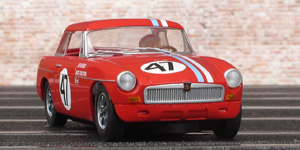 Scalextric C3488 MGB - #47. 17th place, Sebring 12 Hours 1964. Entrant: Kjelle Qvale. Drivers: Ed Leslie / John Dalton - 03