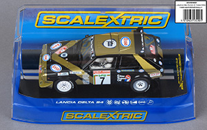 Scalextric C3490 Lancia Delta S4 - #7 Esso. DNF, Rallye San Remo 1986. Fabrizio Tabaton / Luciano Tedeschini - 09