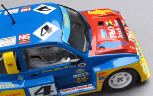 Scalextric C3494 MG Metro 6R4 - #4 Gibson Autos/P&O. British Rallycross Championship, Lydden Hill 2010. Lawrence Gibson - 09