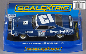 Scalextric C3530 Ford XB Falcon - #13 Bryan Byrt Ford. DNF, 1977 Hardie-Ferodo 1000, Mount Panorama, Bathurst. Dick Johnson / Vern Schuppan - 06