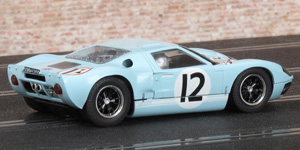Scalextric C3533 Ford GT40 - #12 F.R.English Ltd / Comstock Racing Team. DNF, Le Mans 24 Hours 1966. Jochen Rindt / Innes Ireland - 02