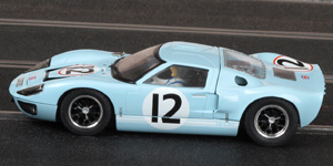 Scalextric C3533 Ford GT40 - #12 F.R.English Ltd / Comstock Racing Team. DNF, Le Mans 24 Hours 1966. Jochen Rindt / Innes Ireland - 06