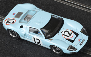 Scalextric C3533 Ford GT40 - #12 F.R.English Ltd / Comstock Racing Team. DNF, Le Mans 24 Hours 1966. Jochen Rindt / Innes Ireland - 07