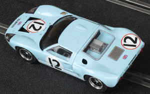 Scalextric C3533 Ford GT40 - #12 F.R.English Ltd / Comstock Racing Team. DNF, Le Mans 24 Hours 1966. Jochen Rindt / Innes Ireland - 08