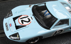 Scalextric C3533 Ford GT40 - #12 F.R.English Ltd / Comstock Racing Team. DNF, Le Mans 24 Hours 1966. Jochen Rindt / Innes Ireland - 10