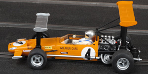 Scalextric C3544A McLaren M7C - #4. Bruce McLaren, Monaco Grand Prix 1969. Model represents double winged car as used during Thursday practice - 06