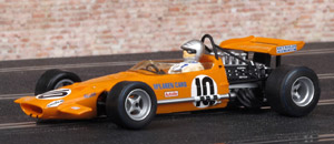 Scalextric C3545A McLaren M7C - #10 Bruce McLaren, 3rd place, German Grand Prix, Nürburgring 1969